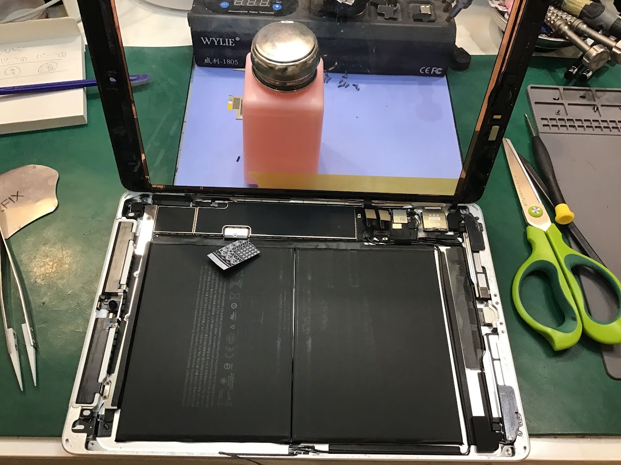 iPad第９世代のバッテリー交換ならデータそのまま修理可能なスマホ修理工房セレオ甲府店へ！